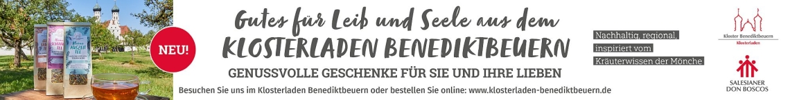 Banner Klosterladen Benediktbeuern Herbstaktion 