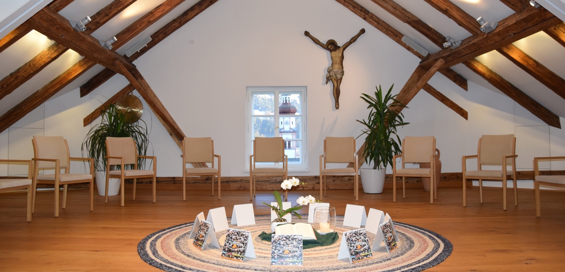 Meditationsraum des Schlosses Wohlgemutsheim