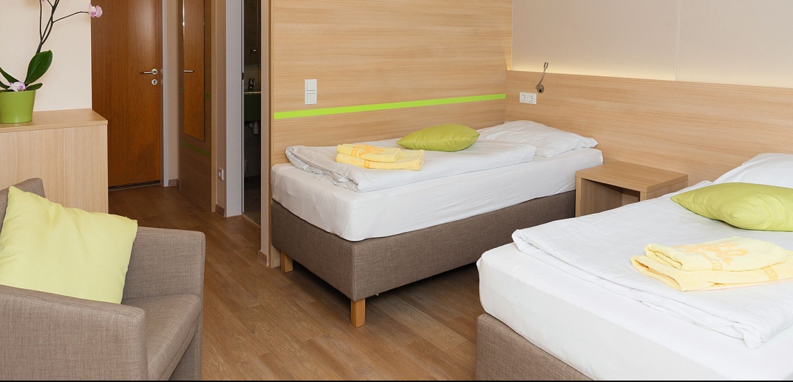 Doppelzimmer im Don Bosco Haus Wien 