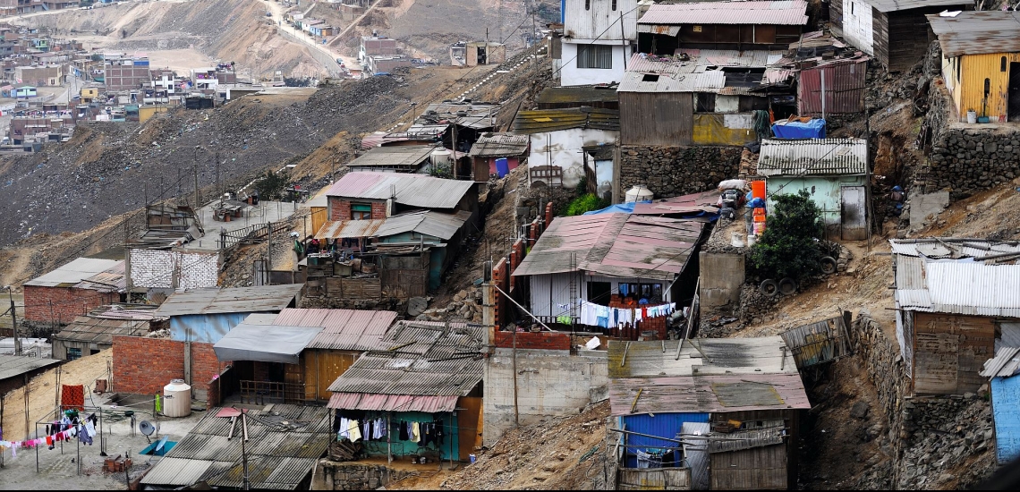 Armenviertel in Lima 