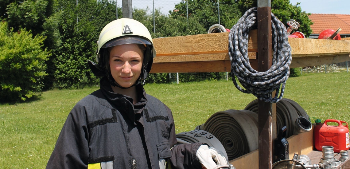 Feuerwehrfrau Larissa 