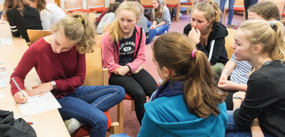 Jugendliche im Aktionszentrum Benediktbeuern 