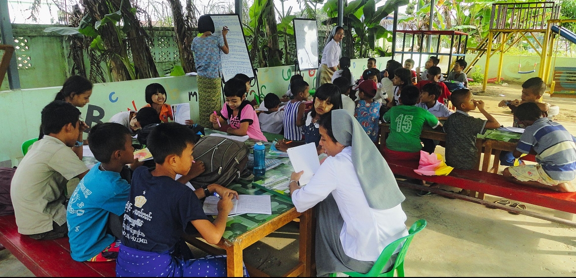 Kindergarten Don Bosco Schwestern in Myanmar
