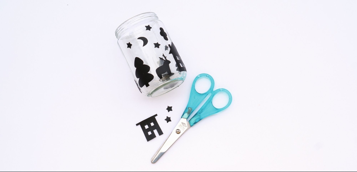 Schokosterne im Glas Schritt 3