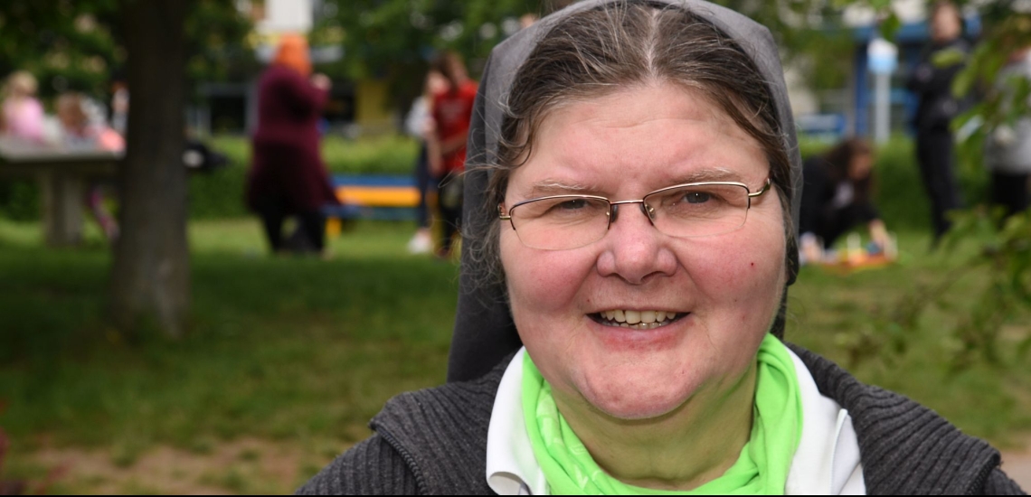 Schwester Lydia Kaps vom Don Bosco Zentrum in Magdeburg