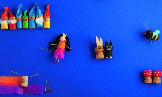 Märchenfiguren aus Korken