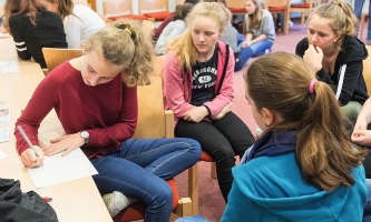 Jugendliche im Aktionszentrum Benediktbeuern 