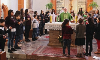 Gottesdienst der Italienischen Katholische Gemeinde in Sankt Emmeran in Mainz