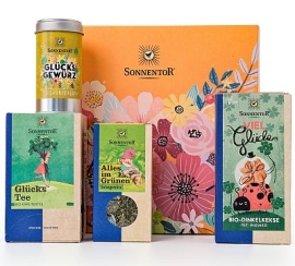 Lebensmittel aus Glücksbox